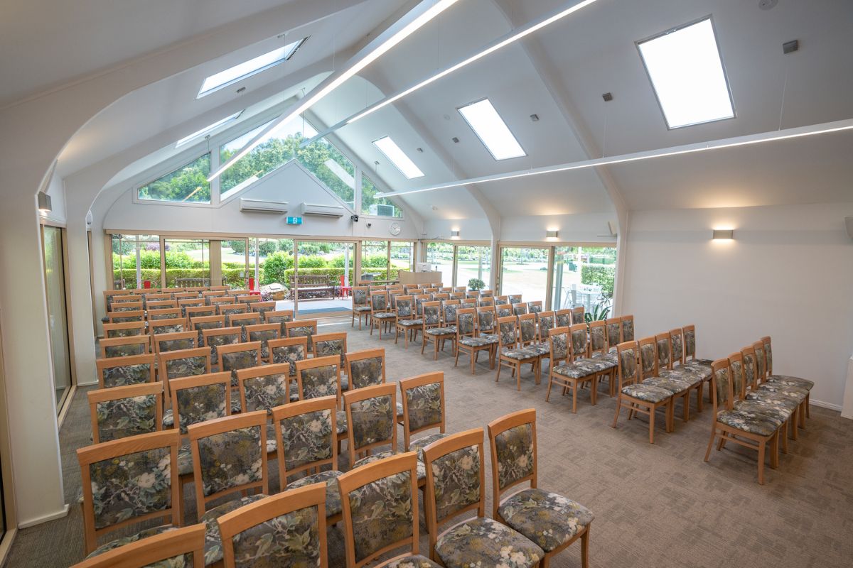 Garden chapel at great southern memorial park