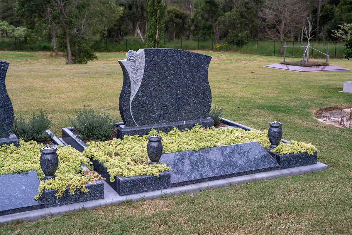 Polished Granite Burial Estate